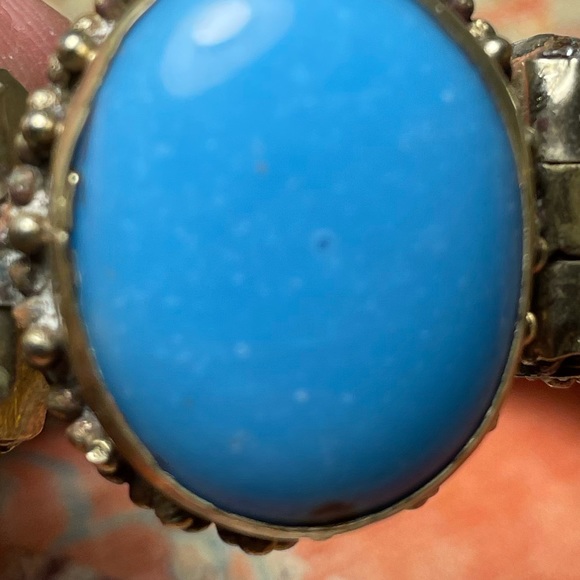 COPY - Vintage Bone Hinged Bracelet - Picture 5 of 7